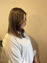 アレッタヘアーサロン(ALETTA HAIR SALON) レイヤー×ミルクティーブラウン