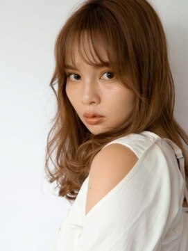 アッシュ 八王子みなみ野店(Ash) 大人可愛いセミロング