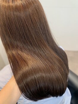 リアン 宮前店(Rian)の写真/朝が楽になる縮毛矯正！ダメージレスで理想のストレートへ。守山区で叶う「上質な艶髪」体験
