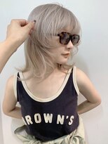 ペレ アネックス 大阪梅田茶屋町店(PELE ANNEX) イメチェン/ピンクベージュ/アンブレラカラー/前髪/梅田