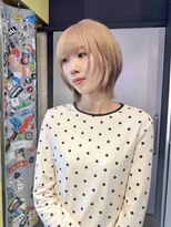 シリー(Silly)&nbsp;ブロンドベージュ×ブラウン【ルーツカラー】