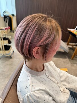 ビスポーク(BESPOKE) ペールピンクバレイヤージュ