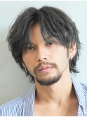 銀座シャドウパーマニュアンスパーマツーブロックメンズパーマ &nbsp;