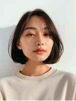 ロディーナ 大口 新子安(rodina)&nbsp;ミルクティーブロンド/ダークブルー/デジタルパーマ/大口新子安
