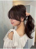韓国風フェイスラインカット