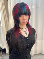 ハコ プラス(HACO+)&nbsp;【Haco+】Rena_レイヤーカット_ダブルカラー