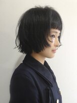 ブルートマト(BLUE TOMATO) オン眉ボブ+顔まわりレイヤーで見つける新しい似合わせヘア