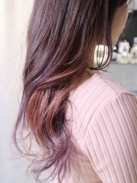 ランド(LAND) ピンクラベンダーインナーカラー☆