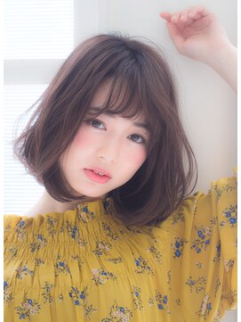 エルフォ(elfo) 【elfo】前髪ありの愛されボブのパーマスタイル