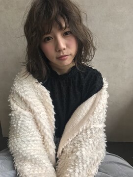 クロックレス (CLOCKLESS) ゆるふわボブ × グレージュ #CLOCKLESS伊勢崎