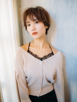 アンシェリ バイ フラミューム 戸塚店(Ancheri by flammeum) 前髪あり×ショート【戸塚】【踊場】【東戸塚】