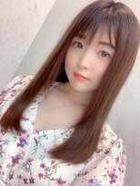 ロアナ 六本木(LOANA ROPPONGI) 縮毛矯正でナチュラルロングヘア