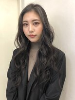 ラパンセヴェール(LA PENSEE VERT)&nbsp;ブルネットブラック×フェイスフレーミング