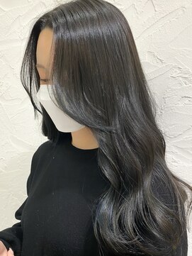 カモン(CAMON) 韓国ヘア☆艶々グレーカラー(ブリーチ無し)
