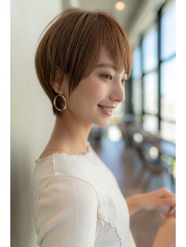 ランドバイハバナ 浅草(LAND by HAVANA) 大人可愛い20代30代40代黒髪前下がりショートボブ