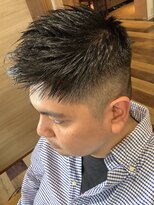 ヘアーメイク トレコローリ(hair make trecolori) 【trecolori  津田沼】メンズジェットフェード