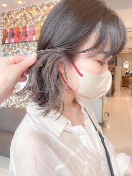 ネオリーブアイム 横浜西口店(Neolive aim) フォギーベージュ インナーカラー【横浜】