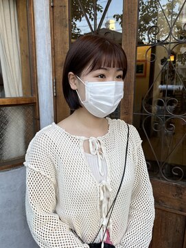 ディディ イック(didi ic) ミニボブ×ピンクブラウン