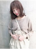 透明感ブラウンカラー
