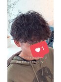 波巻きスパイラルパーママッシュパーマツーブロック刈り上げ流行