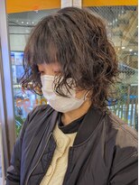 ゴーズゴー 吉祥寺(e)店(go s go)&nbsp;【吉祥寺】マッシュウルフ　パーマ　伸ばし中