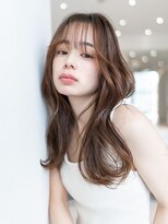 イルハバナ 渋谷(ill HAVANA) 20代30代大人かわいい/斜めバング/シルキーベージュ/くびれ/小顔