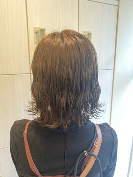 ナビバイケンジ(NaVI by KENJE) 《ボブ×波巻きパーマ》