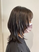 ビスポーク(BESPOKE)&nbsp;くびれ外ハネミディ大人可愛い小顔