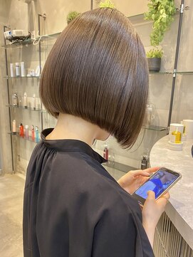 レーヴバイロンド 仙台(Reve by Lond) 韓国風切りっぱなしタッセルボブ イメチェン フルバング 仙台駅