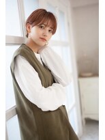 アッシュ 池袋店(Ash)&nbsp;20代30代40代【小顔ヘア】耳掛けマッシュショート　＃池袋駅