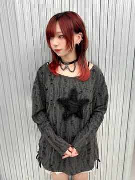 キバ(kva) ▽□□▽ロングウルフ×レッド