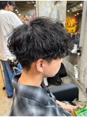 ダークアッシュ/韓国マッシュ/ニュアンスパーマ[錦糸町駅/men's]