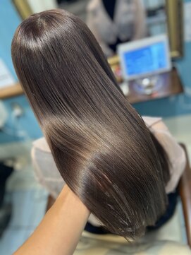 ニチカ 銀座(NYCKA) 縮毛矯正+カラー+髪質改善トリートメント