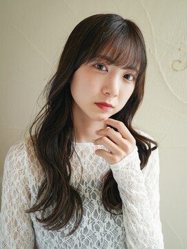 マセナ(Masena) 柔らかナチュラルレイヤー×チョコレートブラウン