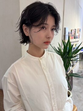 ミンクス渋谷スマートサロン(MINX shibuya smart salon) イメチェン前髪小顔ショート_渋谷/表参道