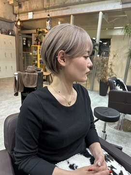 シールドヘアー 沖縄 新都心(C'LD Hair) ハイトーンショート/ブリーチショート/ショート/ハイトーン