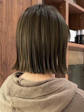 ビュートリアム265(BEAUTRIUM 265) 似合わせ大人ボブ切りっぱなしボブ簡単スタイリング20代30代40代