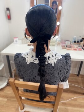 エリリーム(mlilym) 列席ヘアセット