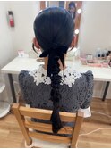 列席ヘアセット