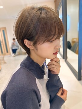 ロンドブルーム 天神大名店(Lond Bloom) 大人美人ショート/ショートカット/髪質改善/白髪ぼかし/30代40代