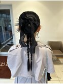 カチモリ参列スタイル