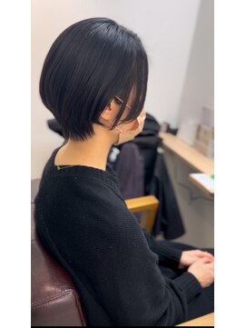 エレノア 自由が丘店(Eleanor) 耳掛けショートスタイル/20代30代40代50代/ヘアケア