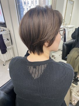 クレム 博多駅店(ChLem) くびれショート　ショートヘア　ハンサムショート　福岡ショート