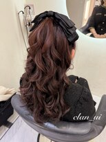 ヘア サロン クラン ソア 心斎橋店(hair salon clan soar)&nbsp;ハーフポニー【クランソア】ヘアメ/ヘアセット/心斎橋