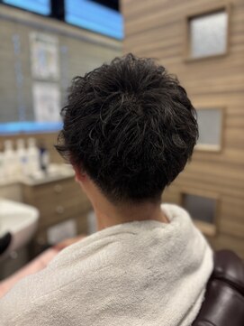 銀座マツナガ 神田店 全世代◎波パーマツーブロックナチュラルアップバンク人気