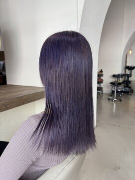 エリス キョウバシ(Eliss) ブリーチ必須、パープルカラー！
