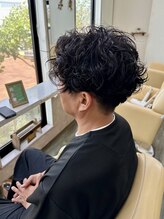 リリカル ヘアオブジェ メンズパーマ