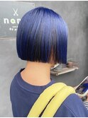アンブレラカラー/ブルーカラー
