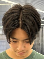 ウィル バイ ブラウン(Vir by Brown) センターパート/マッシュカット/毛流れパーマ