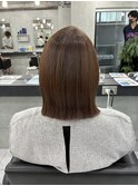イメチェンスタイル/フルバング/似合わせカット/東銀座